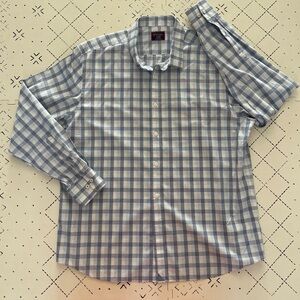 *SALE* UntuckIt Gulian wrinkle free 100%‎ cotton button down shirt XL